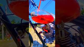 Transparent fuel tank 🛵⛽ shorts amazingfacts facts [upl. by Ajssatan]