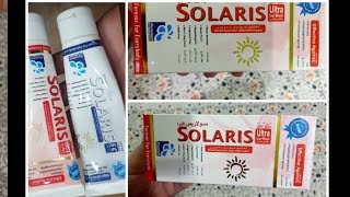 SOLARIS SunblockSpf 60ultraBest sunblock for all types of skinsolaris sunblock Review [upl. by Gersham288]