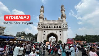 Hyderabad Charminar Tour II Paradise Biryani II October 2024 [upl. by Atimad309]