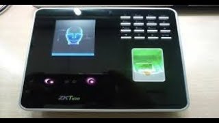 ZKT mb20 biometric basic instalation [upl. by Newmark460]