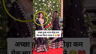 Palak Tiwari entry in black dress at diwali party [upl. by Panaggio]