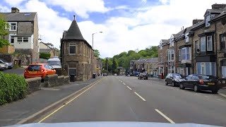 A Drive Through English Countryside Buxton Bakewell and Matlock Bath 4K [upl. by Yenruoj]