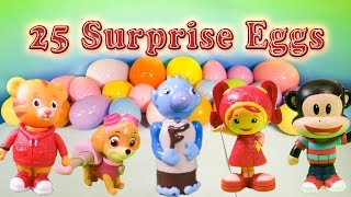 Opening Paw Patrol and Team Umizoomi Toy and Surprise Eggs [upl. by Sadoc710]