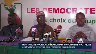 Tractations pour la libération des prisonniers politiques au Bénin  proposition de loi d’amnistie [upl. by Rexana]