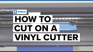 How to Cut Vinyl Start to Finish with the Roland® GS24 Vinyl Cutter [upl. by Ydnac]