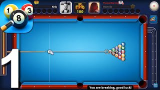 8 Ball Pool  Gameplay Walkthrough Part 1 AndroidiOS [upl. by Akilak647]