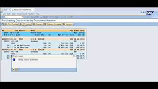 Open PO Report In SAP  Open Purchase Order Report In SAP [upl. by Ecinrahs]