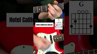 Hotel California Eagles Chords Guitar Lesson for Beginners [upl. by Treblig14]