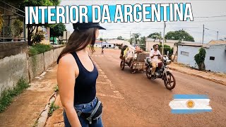 Como é a VIDA numa PEQUENA CIDADE de FRONTEIRA na ARGENTINA [upl. by Alderson507]