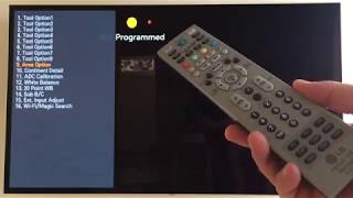 How to change LG OLED TV country region by service remote [upl. by Acisse]