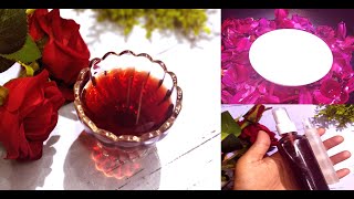 গোলাপজলগোলাপ টোনার গোলাপজল তৈরি করুন নিজেই How To Make Rose Water At HomeDIY ROSE TONAR [upl. by Coray]