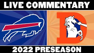 Broncos vs Bills Preseason Week 2 Live [upl. by Sitruc]