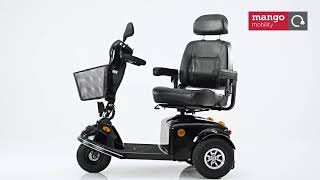 Scootmobiel Panther 3S van Mango Mobility [upl. by Nerra]