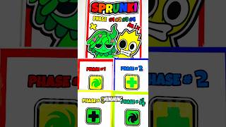 🌈SPRUNKI Vineria ➕ Owackx  ASMR Phase 1vs2vs3vs4 Squishy Symbiosis blindbag papercrafts sprunki [upl. by Waddle]