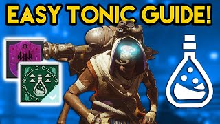 Destiny 2  EASY TONIC GUIDE Tonic Recipes and Fieldwork Quests [upl. by Pirozzo]