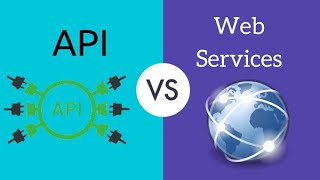 Difference Between API and Web Services [upl. by Pas520]