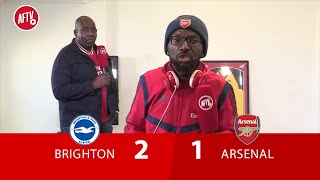 Brighton 21 Arsenal  Maupay You’re A Cheat And I Hope Brighton Get Relegated An Angry Ty [upl. by Rosabel]