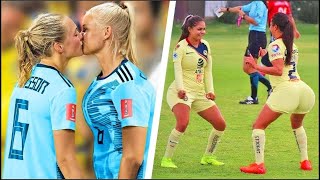 15 Celebraciones Más Locas Del Futbol Femino [upl. by Nellak]