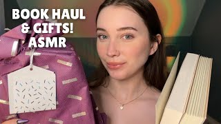 ASMR book haul 📚 Wish list gifts Costco BOTM 🥰 [upl. by Nika]