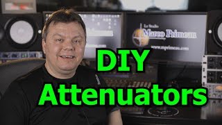 DIY audio attenuators part 1  the build [upl. by Ahsiekim]