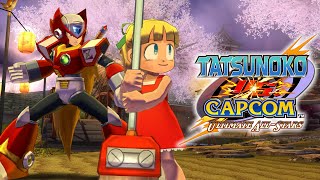 Tatsunoko vs Capcom Ultimate AllStars HD  Arcade Roll amp Zero  4K 60FPS [upl. by Odidnac712]