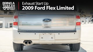 2009 Ford Flex Limited Exhaust Start Up  Bring a Trailer [upl. by Abner390]