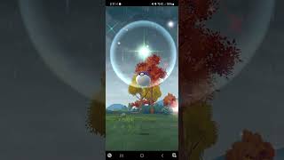 Catching a Pumpkaboo for the first time in pokemongo [upl. by Anse]