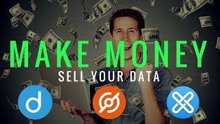 MAKE MONEY By Selling Your Data  GXChain Datum DataCoin and Bottos [upl. by Charissa]