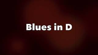 BB King Style Blues Backing Track D  Quist [upl. by Natascha]