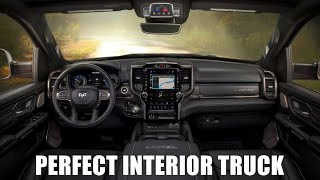 2022 RAM 1500 Interior Review [upl. by Nirtiak654]