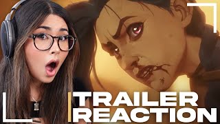 Arcane Season 2  Official Trailer My Reaction [upl. by Enomahs]