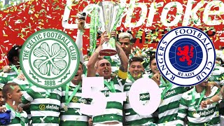 Celtic 50 Rangers  All goals and highlights  Celtic champions of Scotland [upl. by Eugor]