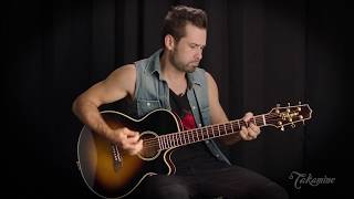 Takamine TSP138C Thinline Demo by Matt Haze [upl. by Procto]