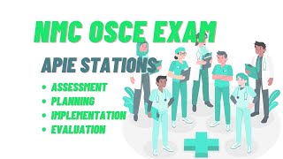 NMC OSCE APIE Stations Assessment Planning Implementation Evaluation Top Tips [upl. by Winni350]