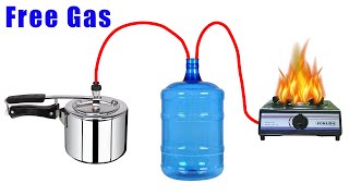 How to use free LPG Gas from water  at home [upl. by Solrak90]