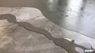 How to Make a Selfleveling Concrete with Decorative Microcement Trowel Finish [upl. by Aphrodite]