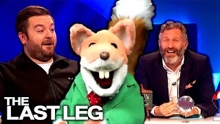 Basil Brush Reveals His Secret Tail Semaphore  The Last Leg [upl. by Sirred]