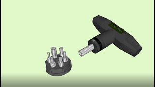 Le Tournevis Dynamométrique modèle en T [upl. by Kyla1]