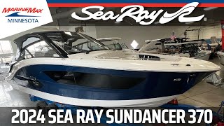 2024 Sea Ray Sundancer 370  MarineMax Rogers [upl. by Hy467]