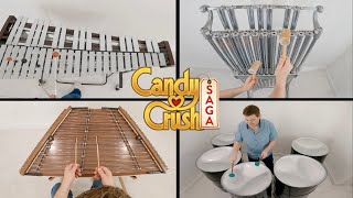 Candy Crush SAGA Theme with Amazing Instruments [upl. by Imugem92]