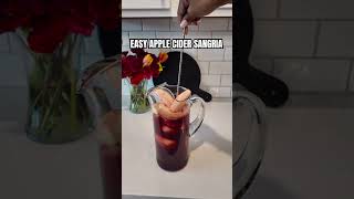 THIS Apple Cider Sangria Will Be Your New Favorite Fall Drink 🍁🍷 [upl. by Akimal]