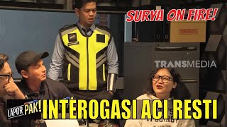 Jokes Ekonomi Lemah Surya Berhamburan Saat Interogasi Aci Resti  LAPOR PAK 060122 Part 4 [upl. by Batista330]