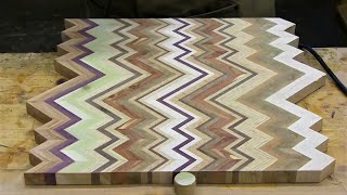 Herringbone Cutting Board [upl. by Adirehs]