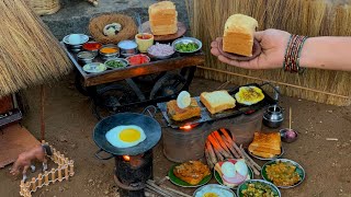 6 Simple amp Instant Egg Recipes  Miniature BREAD  Miniature Cooking  The Tiny Foods [upl. by Christianna]