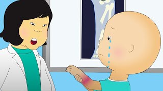 BROKEN BONE  Caillou Cartoon [upl. by Balliol]