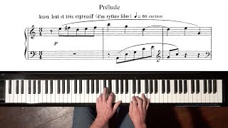 Ravel Prelude in A minor  Paul Barton FEURICH piano [upl. by Fee7]