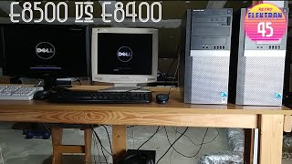 45 Intel Core 2 Duo E8400 vs E8500  prosty test szybkości procesorów [upl. by Wenz382]