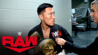 Akira Tozawa back on the run with 247 Title WWE Network Exclusive Aug 24 2020 [upl. by Rhett558]