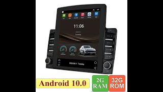 Universal 97quot 1DIN Android 91 Car Stereo Radio WGPS 810 [upl. by Susana]