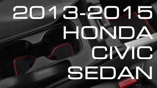 CupHolderHero 20132015 Honda Civic Accessories [upl. by Anagrom52]